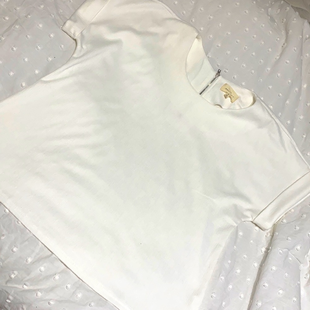 Melloday white blouse!